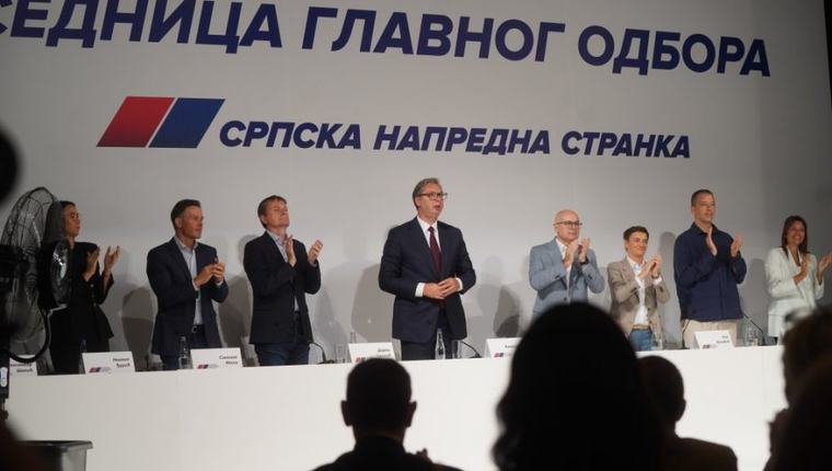 VUČIĆ KANDIDAT ZA PREDSEDNIKA VLADE LISTE "UJEDINjENA SRBIJA": Završena sednica GO SNS u Nišu (FOTO/VIDEO)