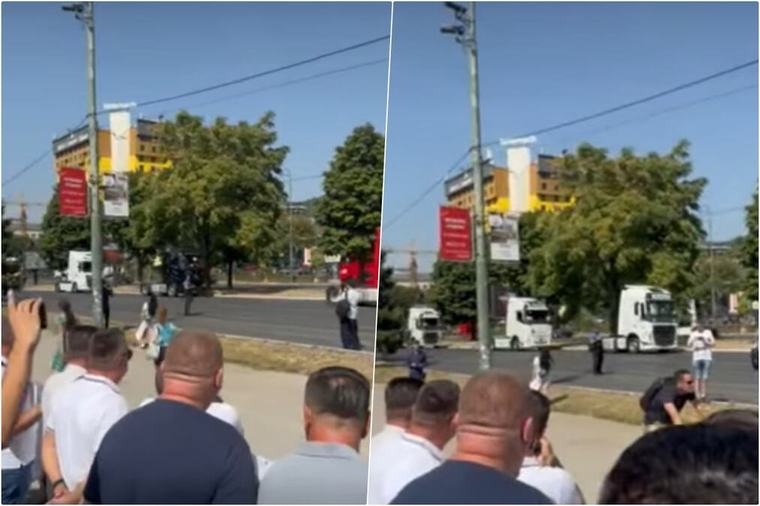 KAMIONDŽIJE IZ BIH NAJAVILE BLOKADU GRANICA U REGIONU: "EU DA SE PROBUDI!" Protestna vožnja u Sarajevu uvod u ono što sledi ako im se ne ispune zahevi (VIDEO)