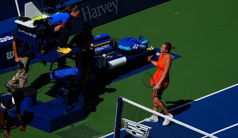 NEVEROVATNA SCENA NA US OPENU: Sabalenka morala da reaguje zbog marihuane