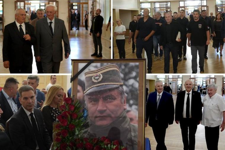 PUTUJ, GENERALE, U VEČNOST: Odata počast Ratku Mladiću u Domu Vojske: Narod koji ima takve generale i vojskovođe ne može propasti (FOTO)