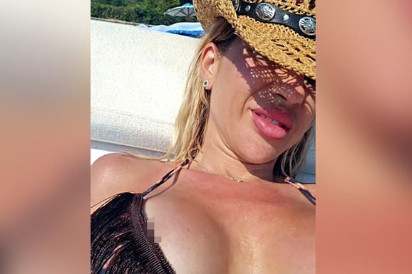 JOVANI JEREMIĆ POPUSTILE KOČNICE Voditeljka otišla sa Tigrom na more, pa udarila krupan kadar na NOVE SILIKONE: Snima bujno poprsje, mreže gore (FOTO)