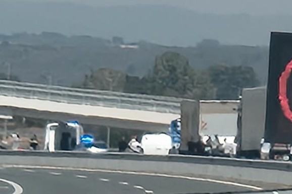 TEŠKA NESREĆA KOD POJATA! Motocikl učestvovao u udesu, stvaraju se zastoji
