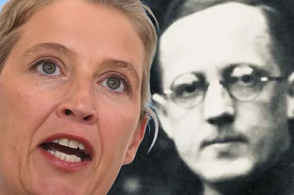 (FOTO) DEDA LIDERKE AfD-a BIO NACISTA! Šok porodična tajna najpopularnije političarke Nemačke: Postavio ga HITLER LIČNO!