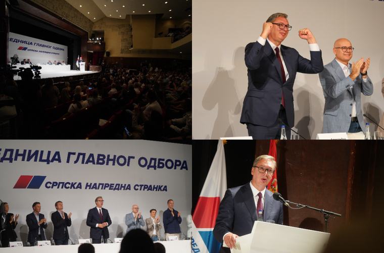 Vučić: "Da ih pobedimo ubedljivije nego ikada 25. oktobra"; "Da Srbiju guramo napred, da sačuvamo KiM i narod"