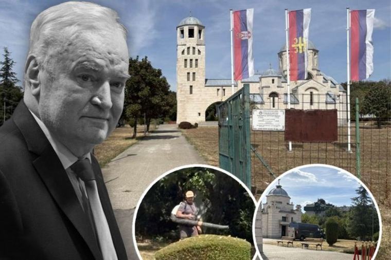 OVDE ĆE NAROD DOLAZITI DA ODA POČAST GENERALU MLADIĆU! Pogledajte kako izgledaju poslednje pripreme u Crkvi Svetog Luke (VIDEO)