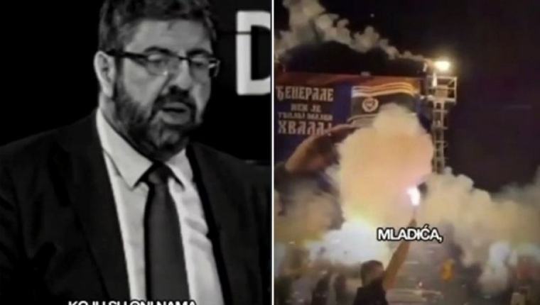 RADOMIR LAZOVIĆ VREĐA MRTVOG GENERALA: Večiti student na tajkunskoj televiziji tvrdi da Ratko Mladić ne zaslužuje nikakve počasti! (VIDEO)