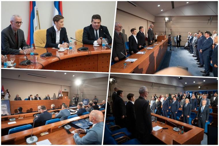 ANA BRNABIĆ NA SEDNICI PARLAMENTARNOG FORUMA U BANJALUCI: Mir i stabilnost danas najviše rade u korist čitavog srpskog naroda!
