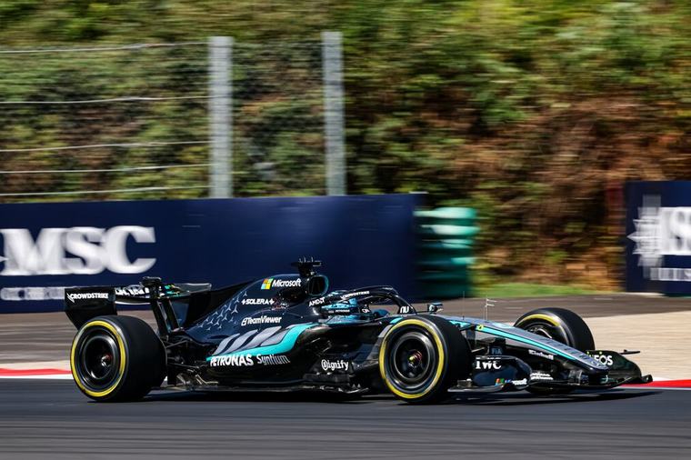 MERCEDES ZAGOSPODARIO MONCOM: Rasel prvi, Antoneli treći – Ferari na mukama