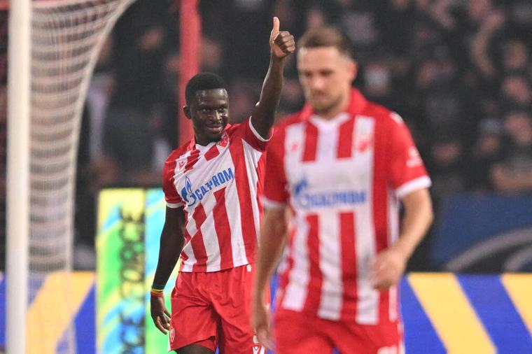 Dijeng odmah dao gol Partizanu: Debi iz snova Rijerine "devetke"
