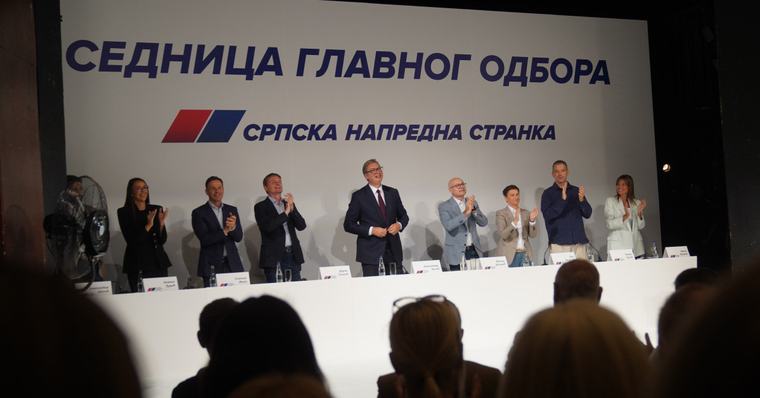 Glavni odbor SNS doneo odluku da Vučić bude nosilac liste i kandidat za predsednika vlade