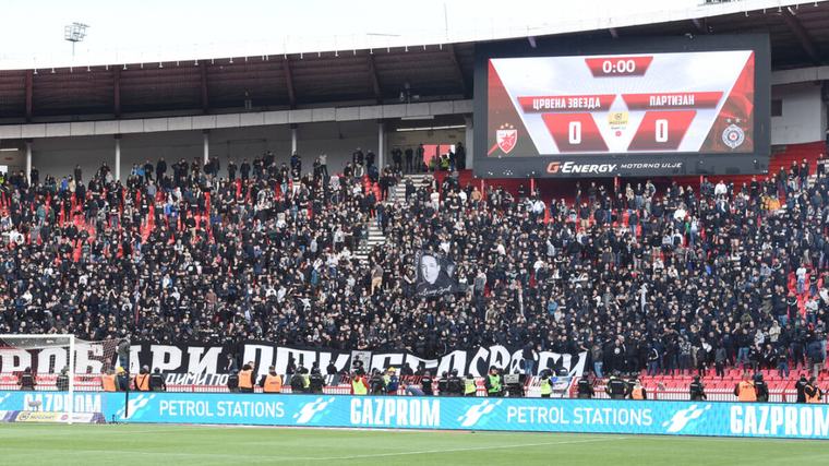 Apel Partizana: Grobari, ne oštećujte stadion Zvezde, platili smo 250.000 evra